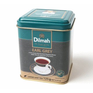Dilmah 帝瑪 經典伯爵紅茶葉, 125g, 1入, 1個
