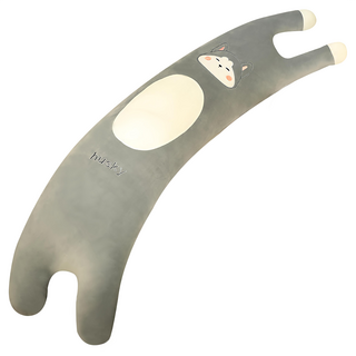 西格傢飾 慵懶孕婦伴眠夾腿枕, 哈士奇 灰色