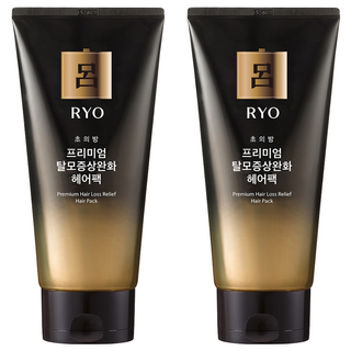 려 초의방 프리미엄 탈모 증상 완화 헤어팩, 2개, 300ml