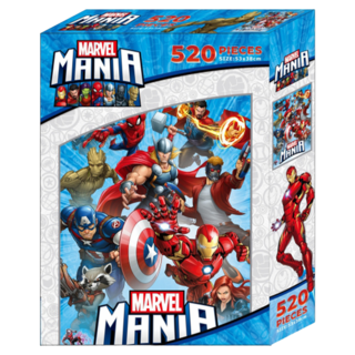 MARVEL 漫威 復仇者聯盟 盒裝拼圖, 520片, 漫威復仇者聯盟, 1盒