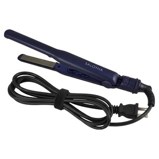 SALONIA 直捲兩用負離子造型夾 SL-004SNV 15mm, 深藍色