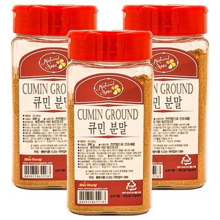 Natural Spice 孜然粉, 200克, 3個