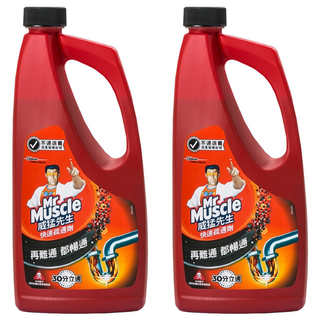 Mr Muscle 威猛先生 快速疏通劑, 960ml, 2瓶