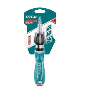 TOTAL 道達爾 棘輪螺絲起子組套 8IN1, 1個