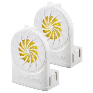 鱷魚 隨身風扇電蚊香劑 重裝藥匣補充劑, 390mg, 2個