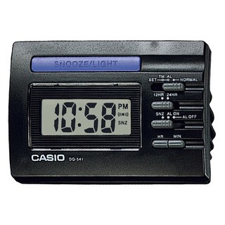 CASIO 卡西歐 電子鬧鐘, 黑色