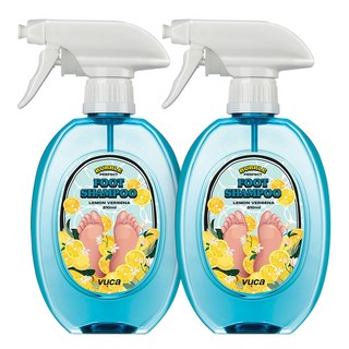 vuca 完美泡泡足部清潔露, 1入, 2個, 510ml