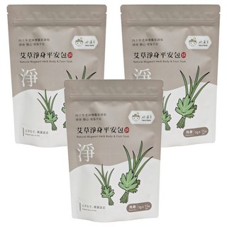好漢草 艾草淨身平安包 15包, 75g, 3袋