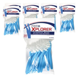 maxill 美適 單束毛牙間刷, 0.02mm, 30支, 6包