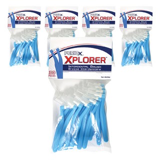 maxill 美適 單束毛牙間刷, 0.02mm, 30支, 5包