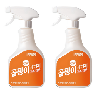 닥터클린 디앤디 곰팡이제거제 흔적전용, 500ml, 2개