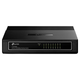 tp-link 16埠 桌上型交換器 10/100Mbps, TL-SF1016D, 1個