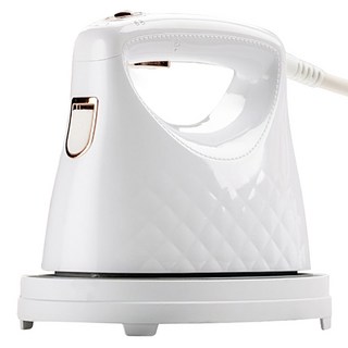 MUNICHI 沐尼黑 2in1 蒸氣掛燙電熨斗, 珍珠白/蜜桃粉/星幻藍, 30秒快速加熱, 100ml水容量, 17cm陶瓷底板, MSI-PQQ7