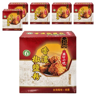 小磨坊 香濃椒鹽粉, 600g, 6盒