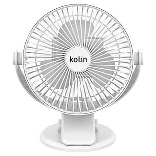 Kolin 歌林 多功能USB桌夾扇, KF-DL4U21, 顏色隨機