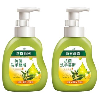 farcent 花仙子 茶樹莊園 抗菌洗手慕斯 茶樹檸檬, 500g, 2瓶