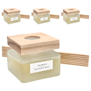 farcent 花仙子 去味大師 竹木香擴香瓶, 宜蘭威士忌, 80ml, 4個