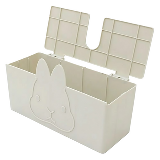 日本 echo 兔子黏巴達收納盒, 顏色隨機, 1個