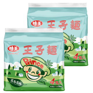 味王 王子麵 羅勒香椿口味 44g, 8包