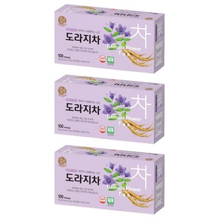 우리차 도라지차, 800mg, 100개입, 3개