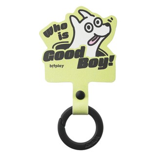 bitplay 造型通用墊片, 友善狗 黃色, 1個