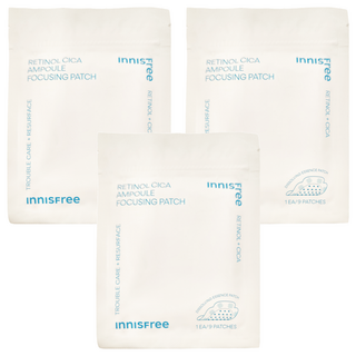 INNISFREE 台灣公司貨 A醇淨膚超修護集中貼, 9片, 3包