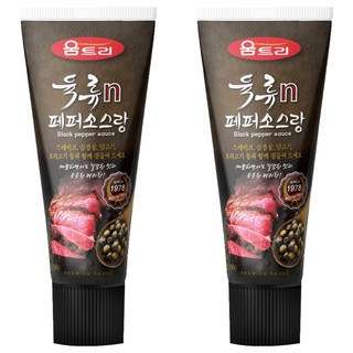 Woomtree 黑胡椒燒烤醬, 120g, 2個