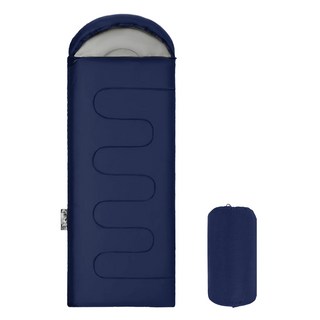 코멧 머미형 침낭 210 x 75cm 1000g, 네이비, 1개