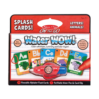 Melissa&Doug 瑪莉莎 旅遊樂 水畫卡 3歲以上, 英文字母, 1組