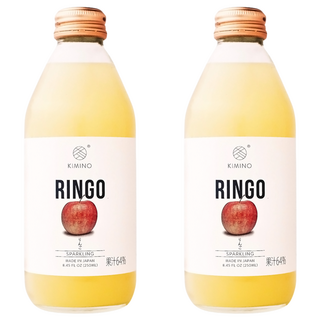 KIMINO 青森蘋果氣泡果汁飲, 250ml, 2個