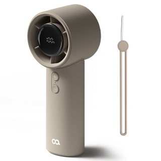 오아 윈드볼트 미니 저소음 강력 핸디 휴대용선풍기, OPFN-006BE, 베이지