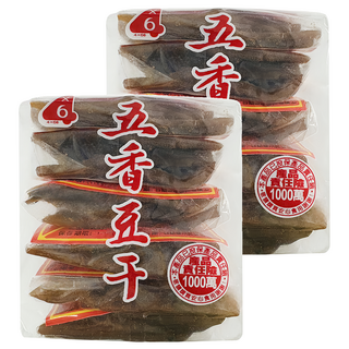 四乘六 五香豆干, 2個, 210g