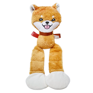 Charming Pet 狗玩具 HP06 藏食 聚酯纖維+短絨布, 長腿 柴犬, 1個