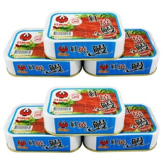 紅鷹牌 紅燒鰻罐頭 100g, 6罐