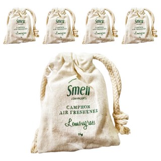 Smell Lemongrass 樟腦香氛磚, 檸檬草, 15g, 5個