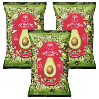 Temole 酪梨脆片 番茄莎莎醬口味, 40g, 3個