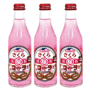 木村飲料 櫻花風味可樂, 240ml, 3瓶