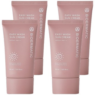 B DERMATIC 幼兒用易清洗防曬霜 SPF50+ PA++++, 50ml, 4個