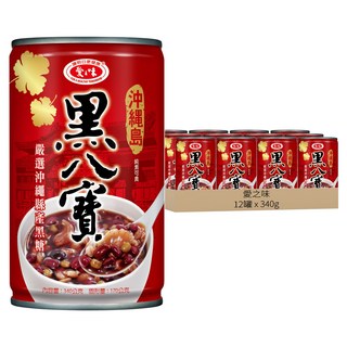 愛之味 沖繩黑八寶, 340g, 12罐
