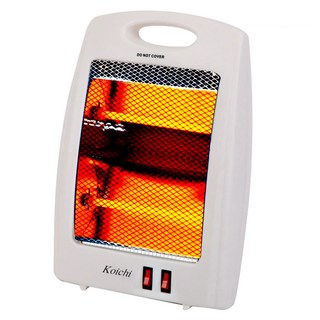 Koichi 石英管迷你電暖器, 白色, JG-609H
