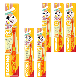 코도모 6세이상 어린이 칫솔, 랜덤 발송, 1개입, 6개