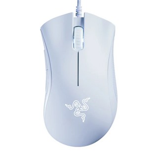 RAZER 雷蛇 DeathAdder Essential 煉獄蝰蛇滑鼠, RZ01-0385, 白色