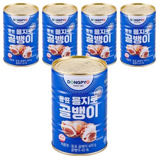 Dongpyo 東平次郎海螺罐頭, 400g, 5個
