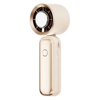 GUXON 古尚 巧冰扇/冰敷手持高速風扇, GXFAN01, 奶茶金