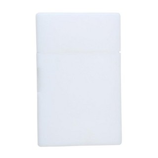 【muji 無印良品】pp卡片盒/雙開式, 透明, 1組