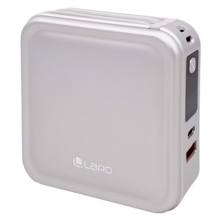 LaPO 全功能無線充電行動電源 Type-C, WT-08TC, 琉光金
