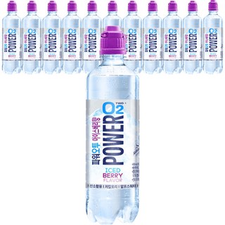 Power O2 冰莓, 500ml, 12個