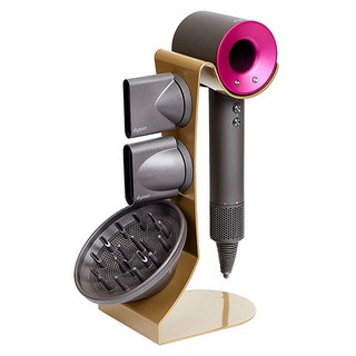 Md Global dyson專用金屬吹風機架, 金珍珠, 1個