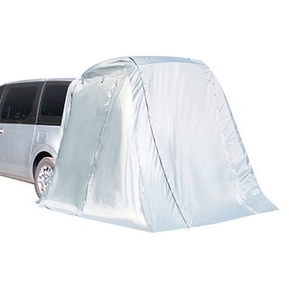 929Support 3in1多用途車尾帳篷, 4人, 銀色米色