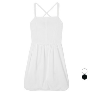 MIXXO 背心蕾絲迷你連身裙, 10 白色